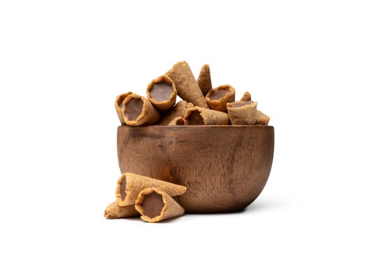 Mini kornútky s mliečnou čokoládou